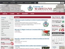 Tablet Screenshot of comune.marsciano.pg.it